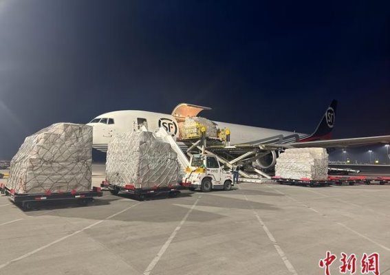 湖北鄂州首条直达挪威的货运航线正式开通