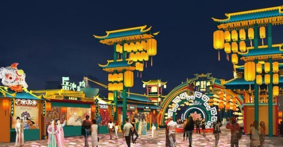 千年渠江恋·广安不夜城招商中心盛大揭牌，文商旅融合再添新亮点