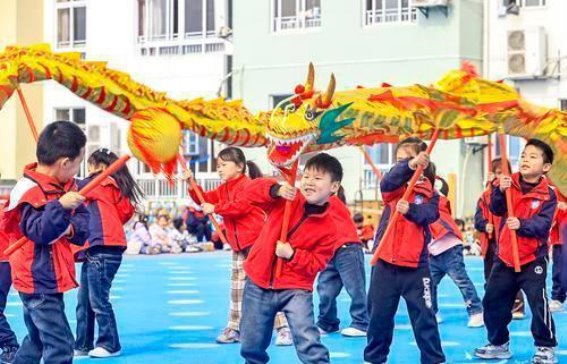 湖口县幼儿园庆祝“龙抬头” 传承传统文化