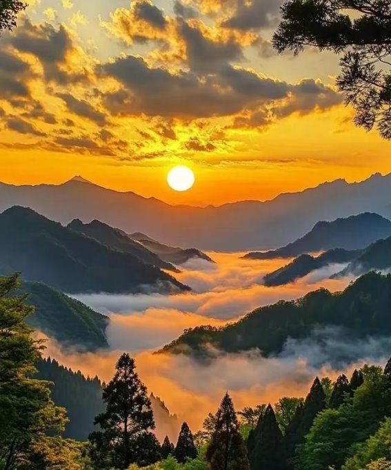 云海日出与心底的珍藏