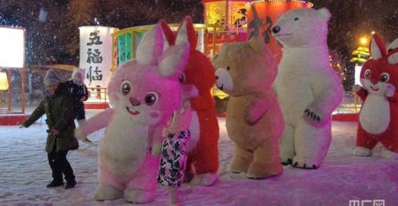 雪中奇遇，长春向北雪市的浪漫冬季