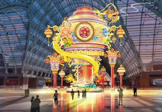2025青岛新春艺术彩灯节：蛇年新春，灯火辉煌，文化盛宴