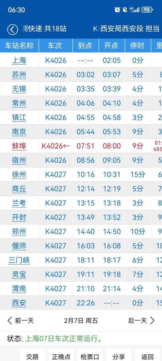 跨越千里的春运旅程：从上海到西安的列车故事
