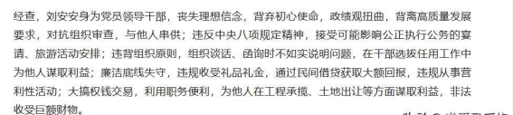 十年樟树梦碎：刘安安的腐化与覆灭