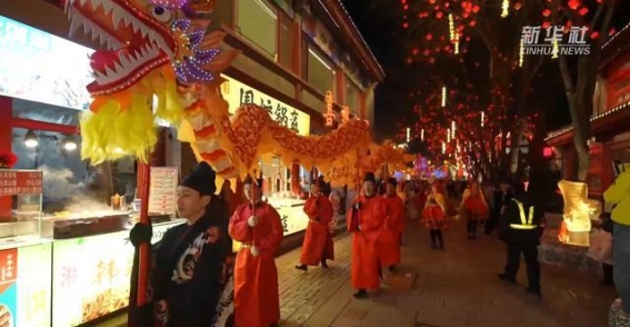 在河头老街感受唐风春节的沉浸式魅力