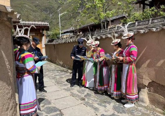 深耕旅游警务，护航白马河景区安全