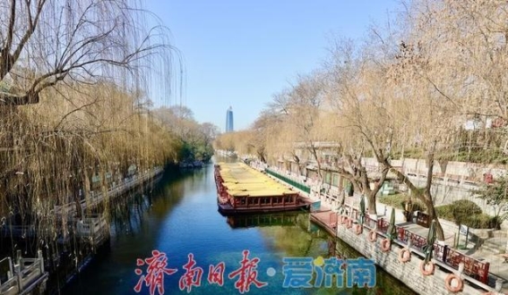 冬日泉城里的“明珠”——黑虎泉的别样风情