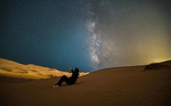 与敦煌星空的邂逅，夜空中最亮的星