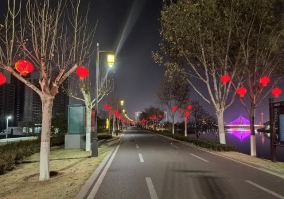 周口红灯笼：年味十足的城市新风貌
