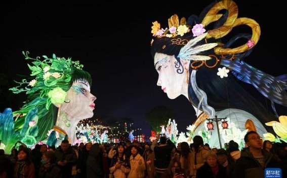 灯耀中华：自贡国际恐龙灯会的璀璨之夜