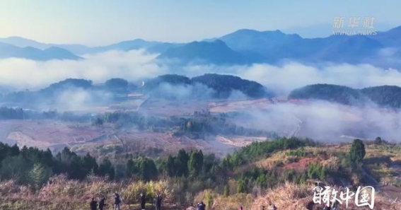 水岭河谷的晨曦与诗意