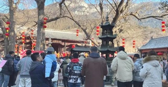 新春送福，灵岩寺景区迎财神大放送