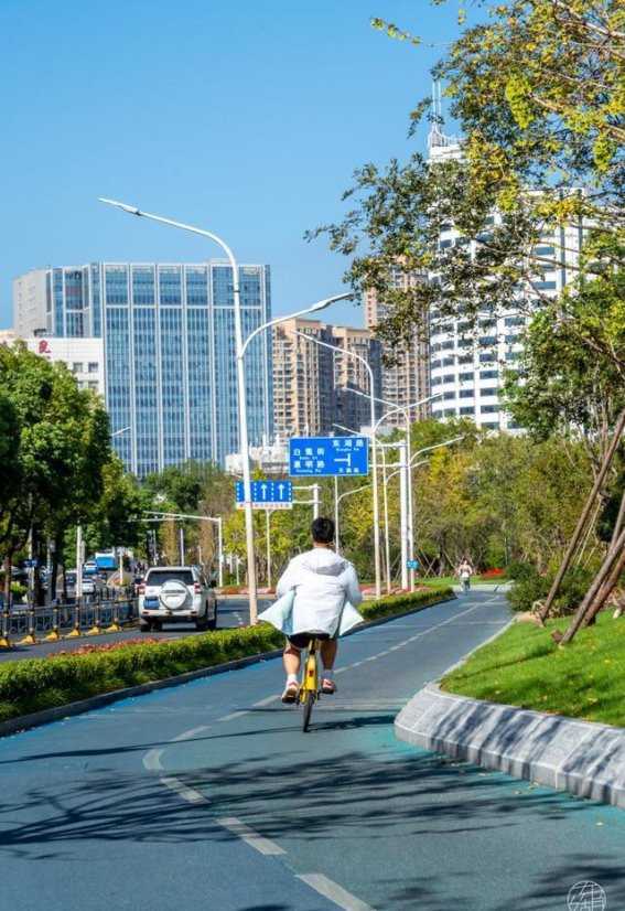 金秋骑行之旅，东湖的美丽与宁静