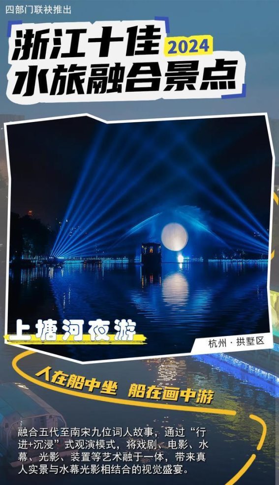 浙江十佳水旅融合景点：感受水上魅力与文化之美