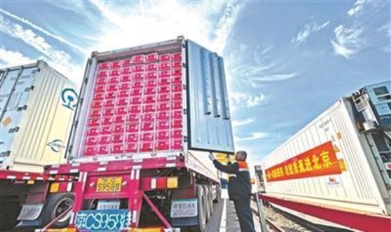 老挝香蕉助力京津冀物流新发展