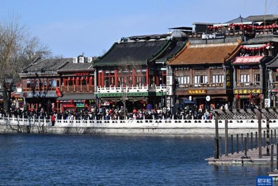 北京中轴线的春节盛景