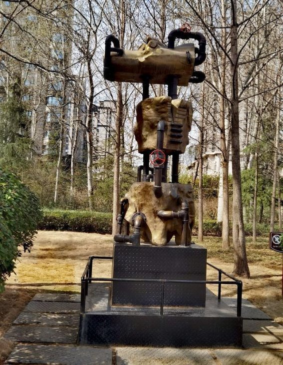济南森林公园的雕塑艺术之美
