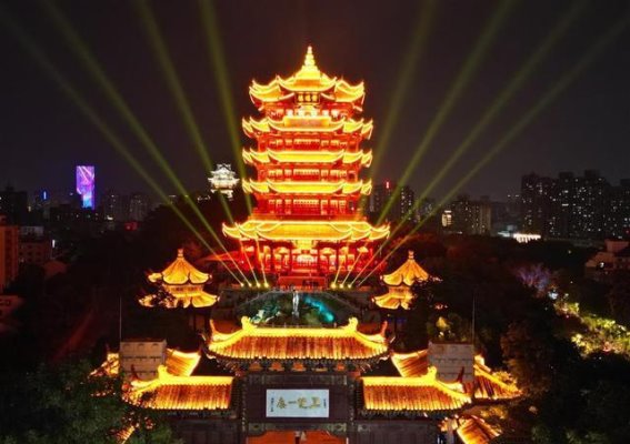 春节必打卡，这个角度的超红黄鹤楼