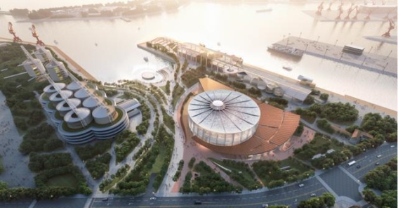 青岛市图书馆新馆项目正式启动，文化与商业完美融合