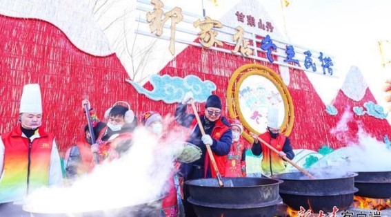 山丹冬至：万人共聚品牛娃子饭，传承千年文化
