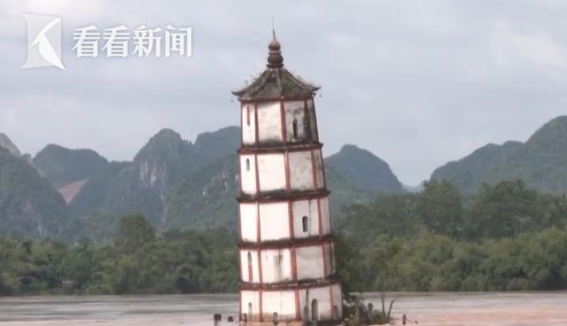 广西崇左左江归龙斜塔：洪水中的不屈坚守与设计智慧