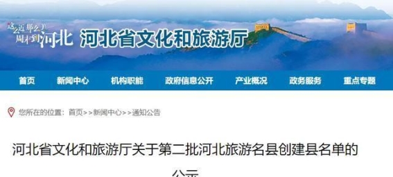 河北第二批旅游名县揭晓：邯郸磁县成功入选，旅游潜力引人瞩目