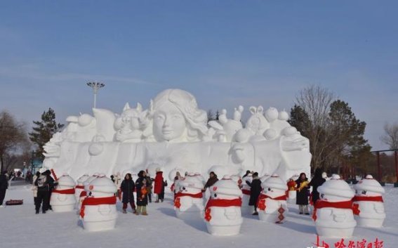 雪缘相遇，哈尔滨太阳岛雪博会送上的冬日温暖