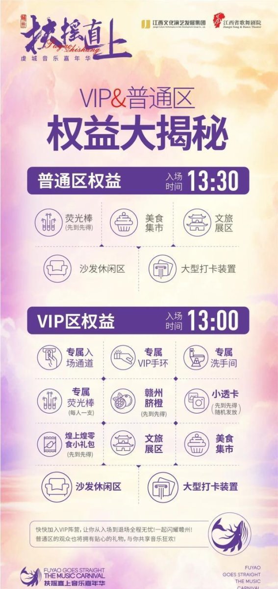 赣州扶摇直上虔城音乐嘉年华：VIP与普通区体验全解析