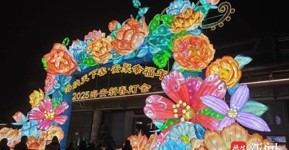 海安灯会：点亮新春，文化与现代交织的光影盛宴