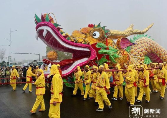 二月二鳌江大龙出街，声光电特效点燃传统节庆