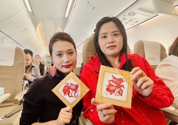非遗文化的天空之旅：东航太原-三亚-新加坡首航纪实