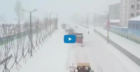 东北公交里的冰雪世界